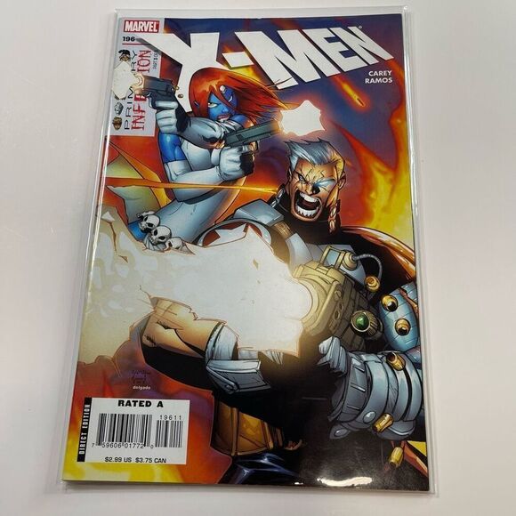 X-Men Comic Book Lot 195-199 First Class 8 Uncanny 484 485 Marvel Primary Infect - Picture 4 of 9